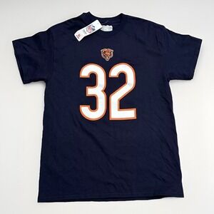 Chicago Bears T-Shirt Mens Medium x NFL Team Apparel David Montgomery #32 Tee